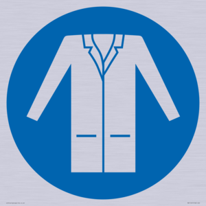 Custom Mandatory: Wear a lab coat